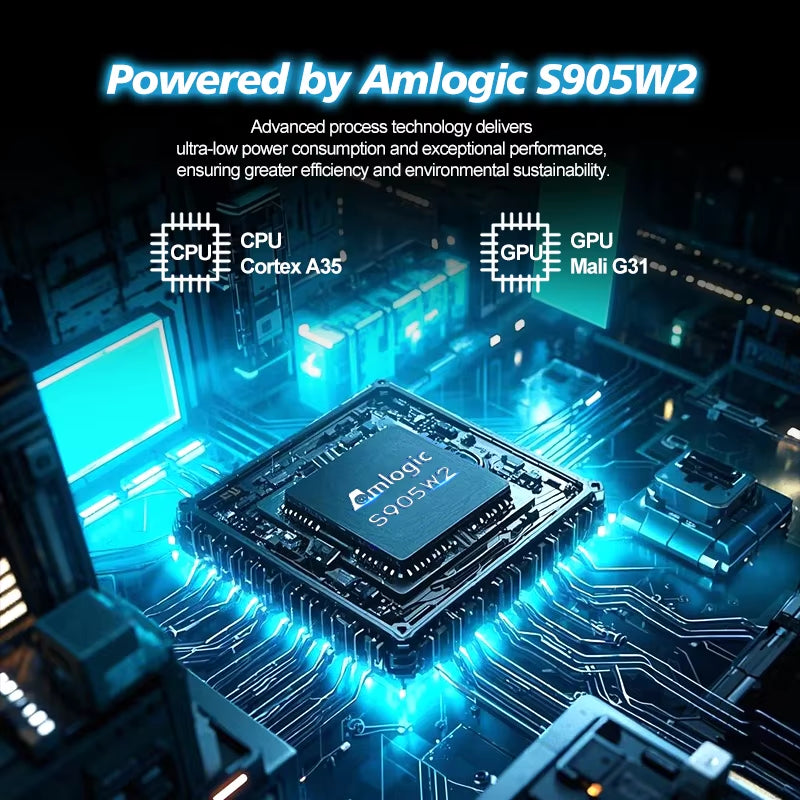 Original  W2 Android 11 TV Box Amlogic S905W2 2G/16G AV1 BT TVBOX 2.4G&5G Dual Wifi 4K HD Set Top Box 4G/64G Media Player