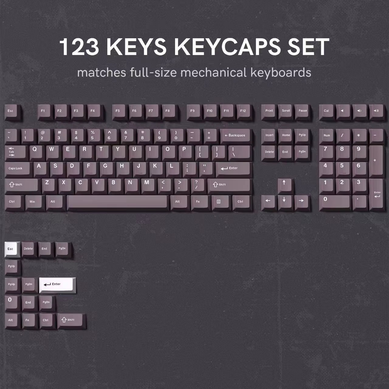 168 Keys Double Shot PBT Keycap Custom Keycap Cherry Profile Keyboard Keycaps for Cherry Gateron MX Switches Gaming Keyboard