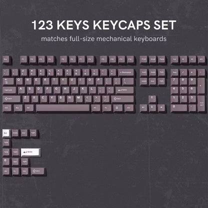168 Keys Double Shot PBT Keycap Custom Keycap Cherry Profile Keyboard Keycaps for Cherry Gateron MX Switches Gaming Keyboard